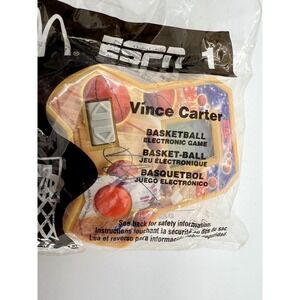 McDonald's NEW ESPN VINCE CARTER BASKETBA Electronic Game Happy Meal Toy #1 2004